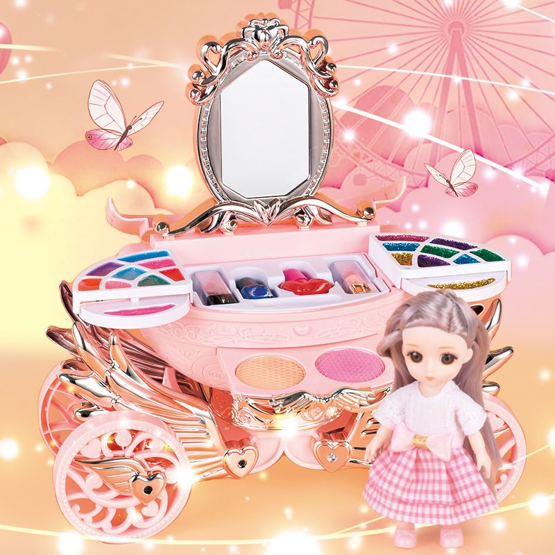 小女孩梳妆台公主风儿童无毒化妆品