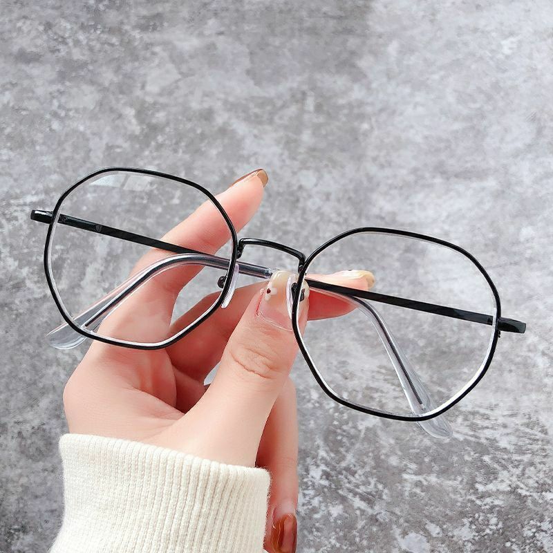 防蓝光辐射近视眼镜框女款可配度数眼睛配护眼抗疲劳平光镜片平镜