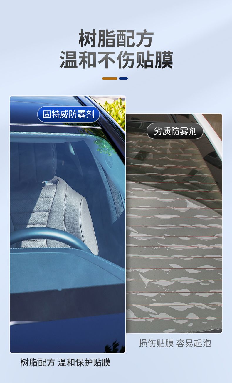 防雾剂汽车挡风玻璃后视镜防雨剂反光镜防雨喷剂防水神器车窗除雾