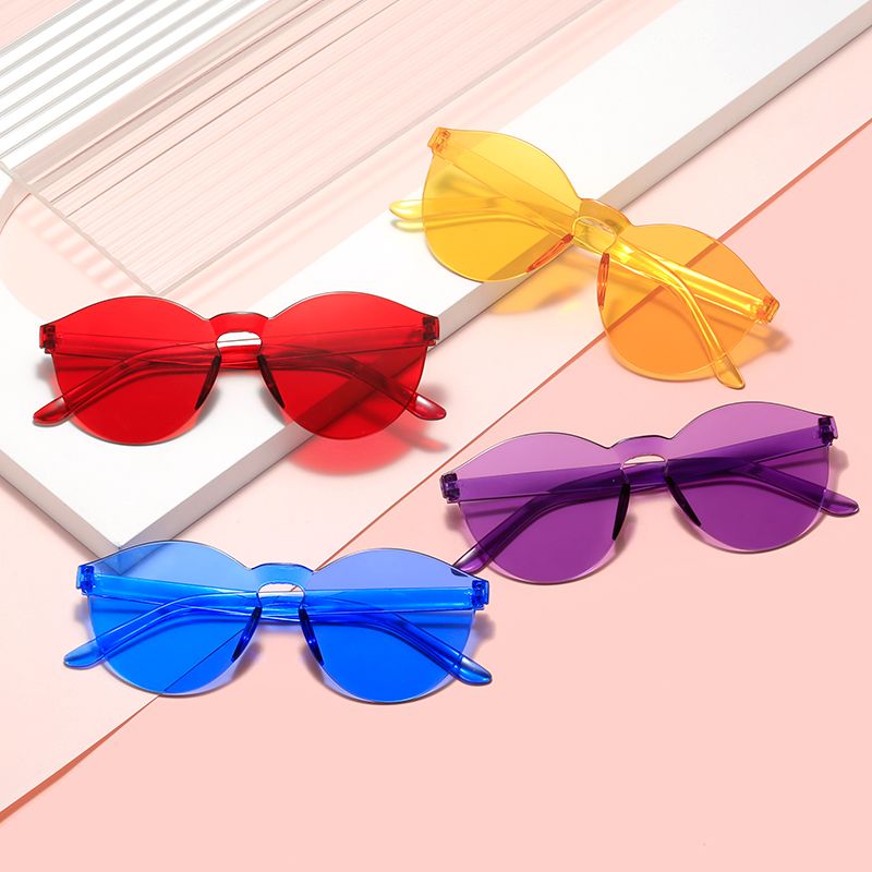 Fashion new trendy Douyin sunglasses for women traveling and traveling, disco and funny anti-UV Internet celebrity sunshade glasses for men