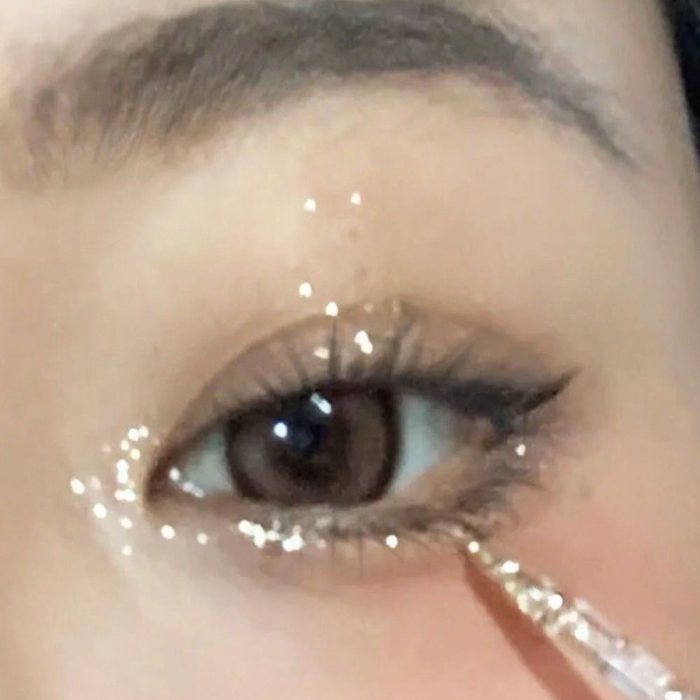 午夜牛郎液體眼影液細閃超閃珠光臥蠶提亮亮晶晶閃一滴淚閃粉亮片