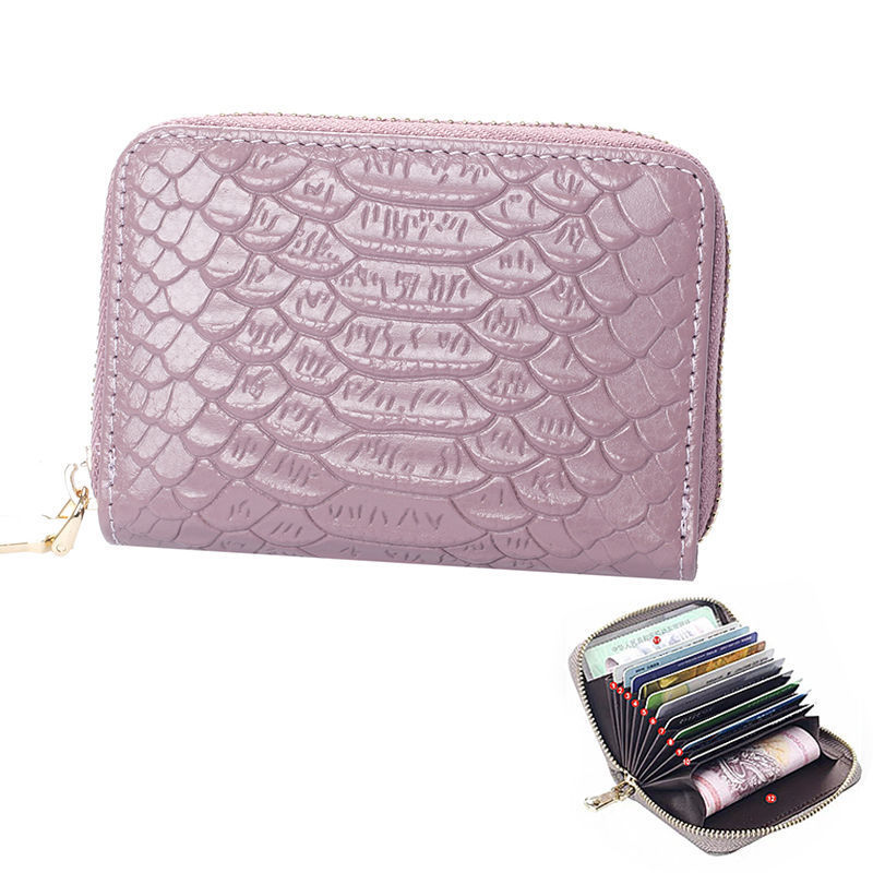 Card holder women's large capacity multi-card slot exquisite high-end 2022 anti-magnetic compact card holder integrated wallet credit storage
