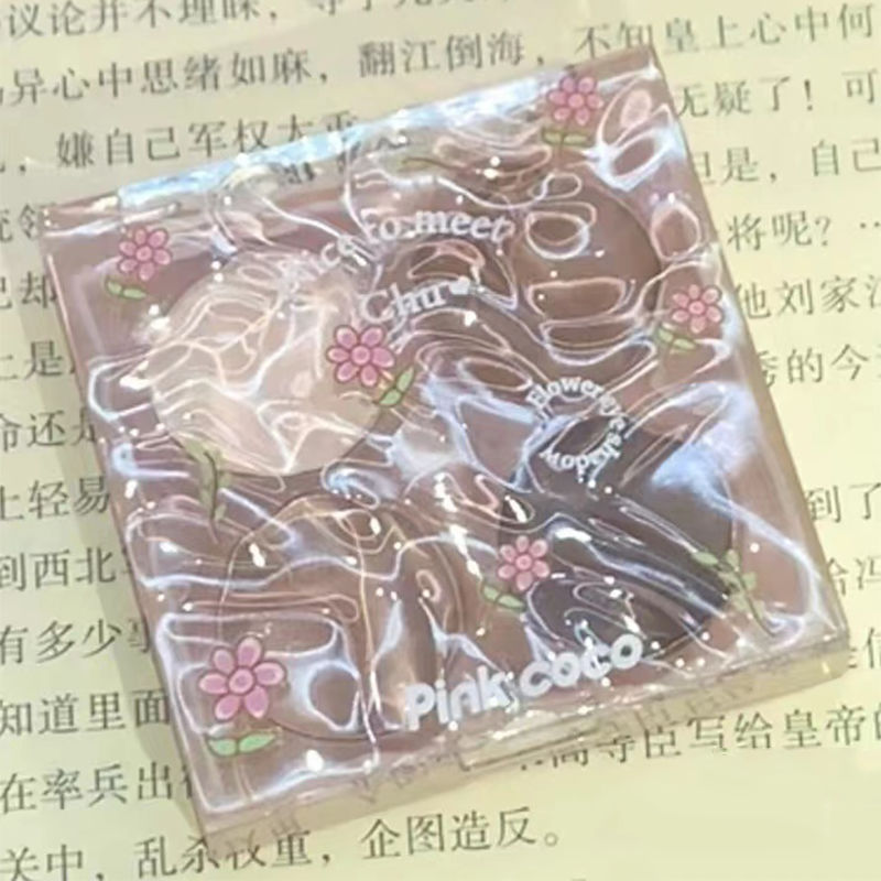 百搭氛圍感~初吻啵啵四色眼影盤大地色珠光細閃初學者高光修容盤