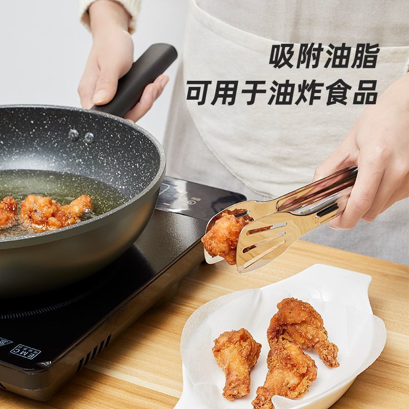 日本吸油纸食物专用厨房煲汤炖喝汤用食品级家用食用滤油纸吸油膜