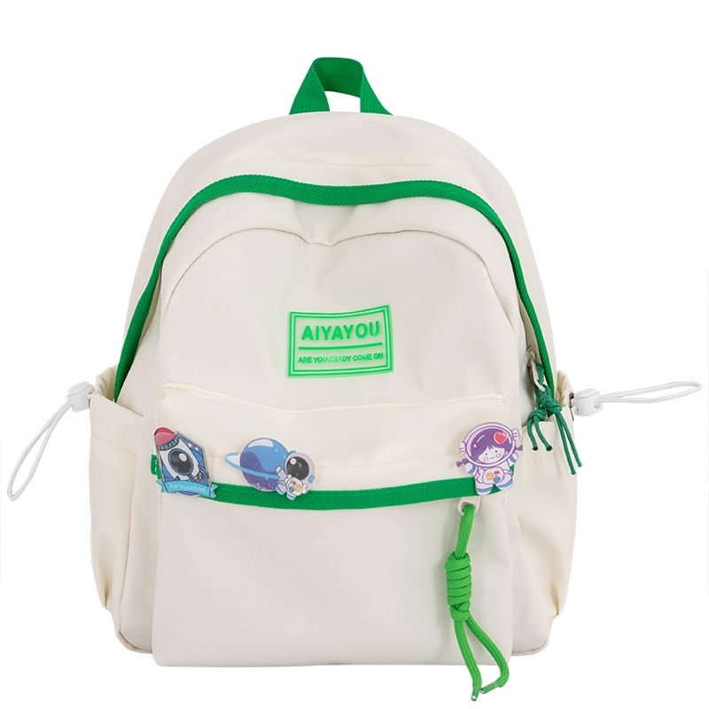 Japanese small fresh color hit mini backpack female ins original lightweight backpack junior high school students Korean version simple schoolbag