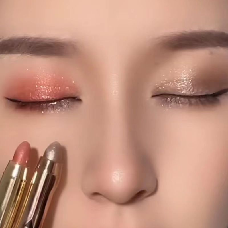 李佳琪推薦懶人眼影筆防水不暈染高光雙頭眼影棒臥蠶陰影臉部提亮