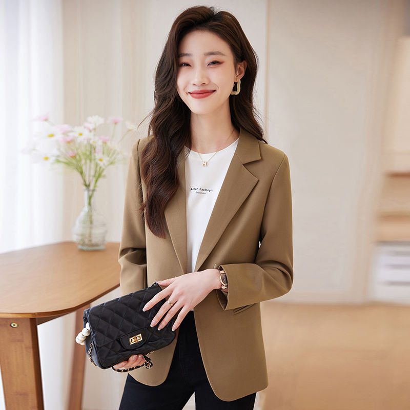 Off-white blazer women's  spring new style this year's popular small casual short small suit jacket