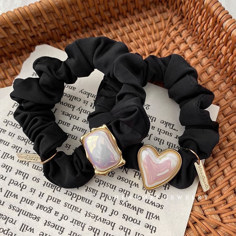 Nytt pärlpannband för kvinnor med en exklusiv känsla, hårslinga från tjocktarmen, moderiktigt och mångsidigt gummi_voghion.com