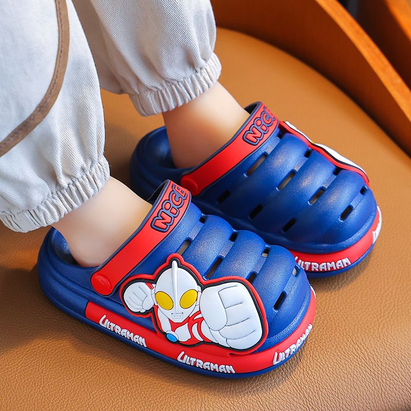 Altman children's sandals and slippers summer boys and girls indoor non-slip breathable bath wear hole shoes baby sandals and slippers