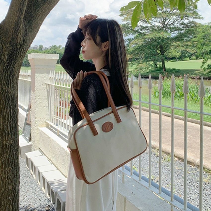 高級感包包女大容量托特包2022新款今年流行公文包百搭單肩腋下包