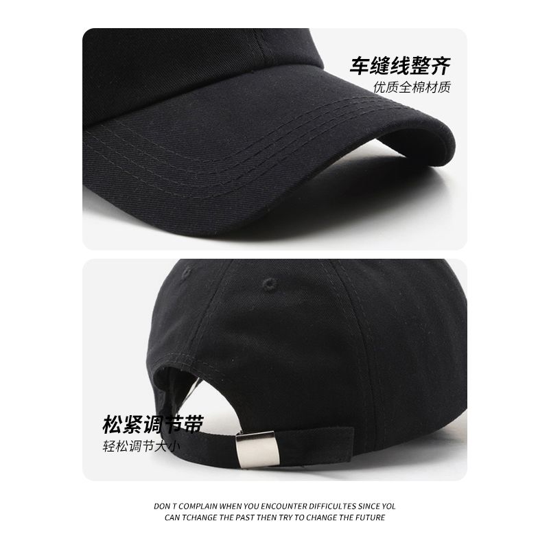 Wang Yibo's same baseball cap American retro hat trendy men's spring and summer Korean fashion cap anti-sunshine cap