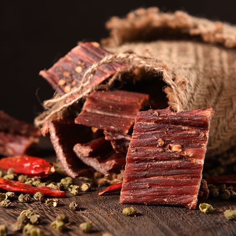 青海特产手撕牦牛肉干麻辣五香风干牦牛肉长条西北特产正宗牛肉干