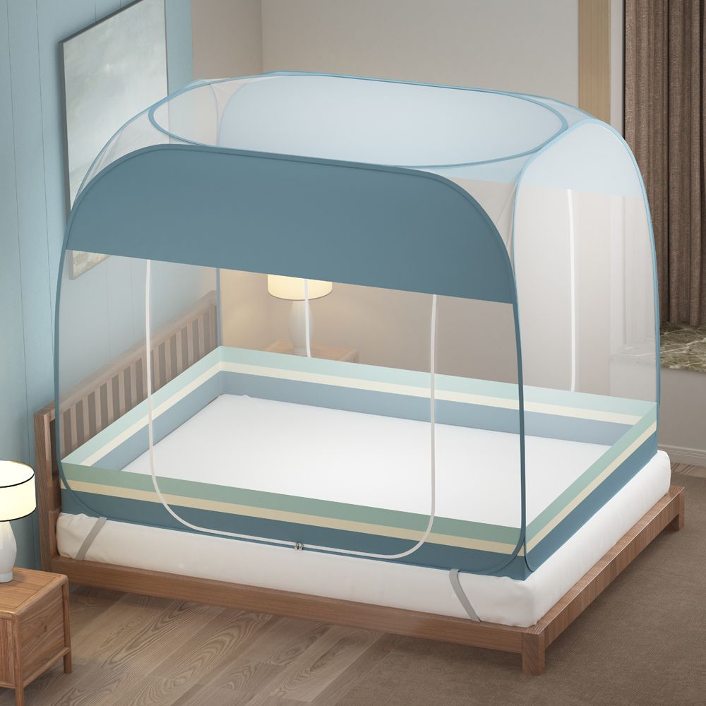 蒙古包蚊帐家用全包围1.5米1.8m学生宿舍卧室婴儿童防掉床防蚊布