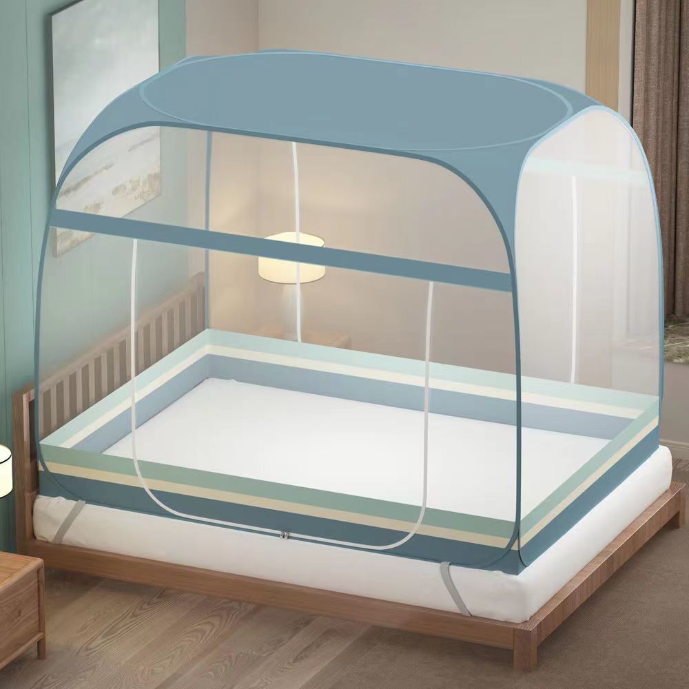 蒙古包蚊帐家用全包围1.5米1.8m学生宿舍卧室婴儿童防掉床防蚊布