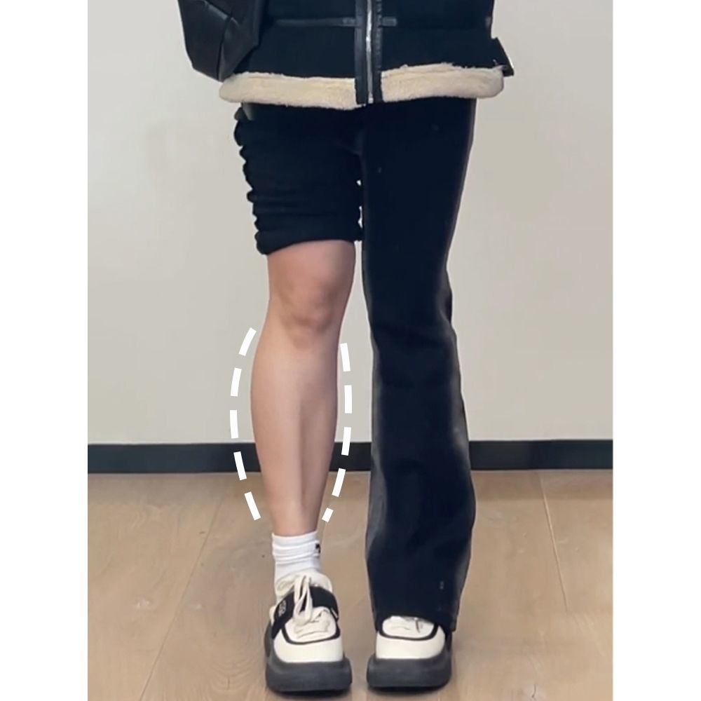 大碼胖mm梨形身材微喇叭牛仔褲女春秋款高腰顯瘦黑色修容馬蹄褲子