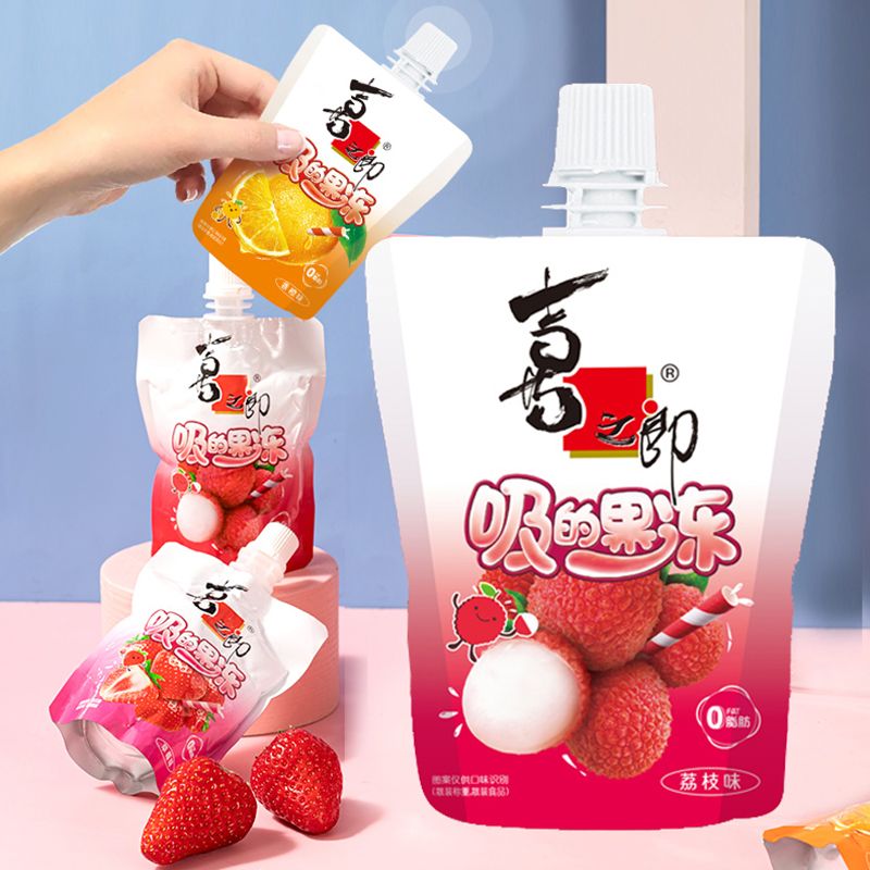 喜之郎其他休闲零食怎么样 果冻可以吸的草莓味果冻_什么值得买