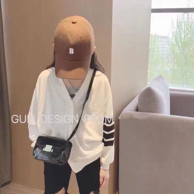 Girls' sun protection clothing summer thin 2023 new Korean style medium and large children's style air-conditioned shirt children's jacket parent-child wear