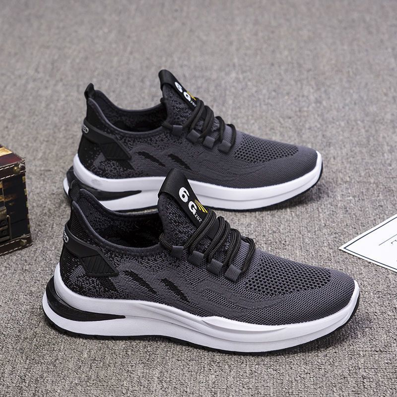 Woodpecker breaking code processing 2023 new spring breathable deodorant cloth shoes non-slip wear-resistant men's shoes sports men's shoes