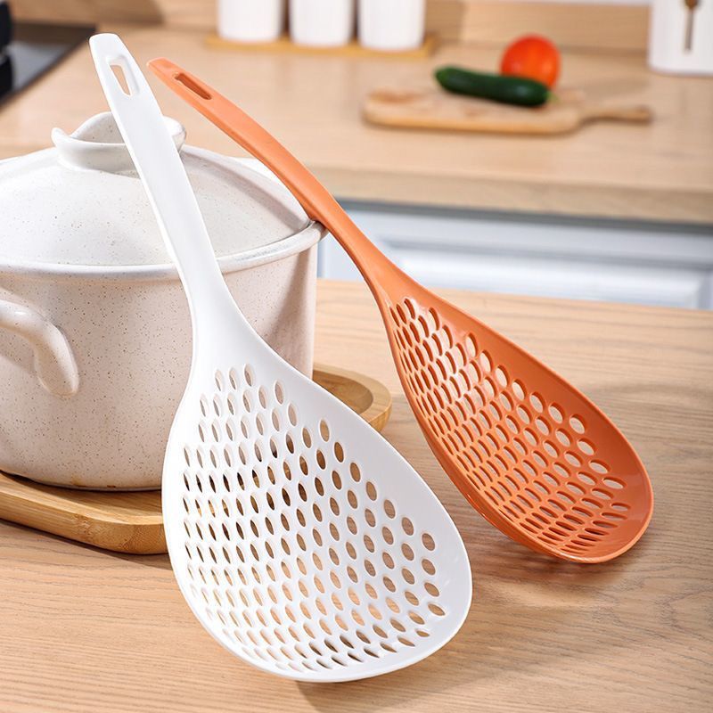 Large colander household commercial colander filter mesh fishing dumplings plastic type thickened high temperature resistant kitchen supplies