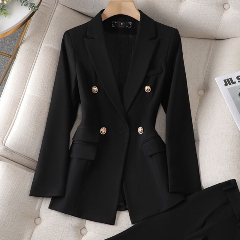 Suit suit women's spring and autumn new style  temperament casual professional wear suit jacket overalls formal dress women's tops