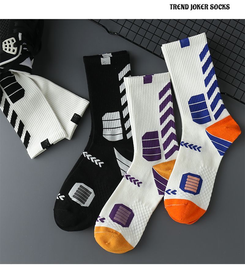 Basketball socks, sports socks, men's long sleeves, high top, men's medium sleeves, American style practical training_voghion.com