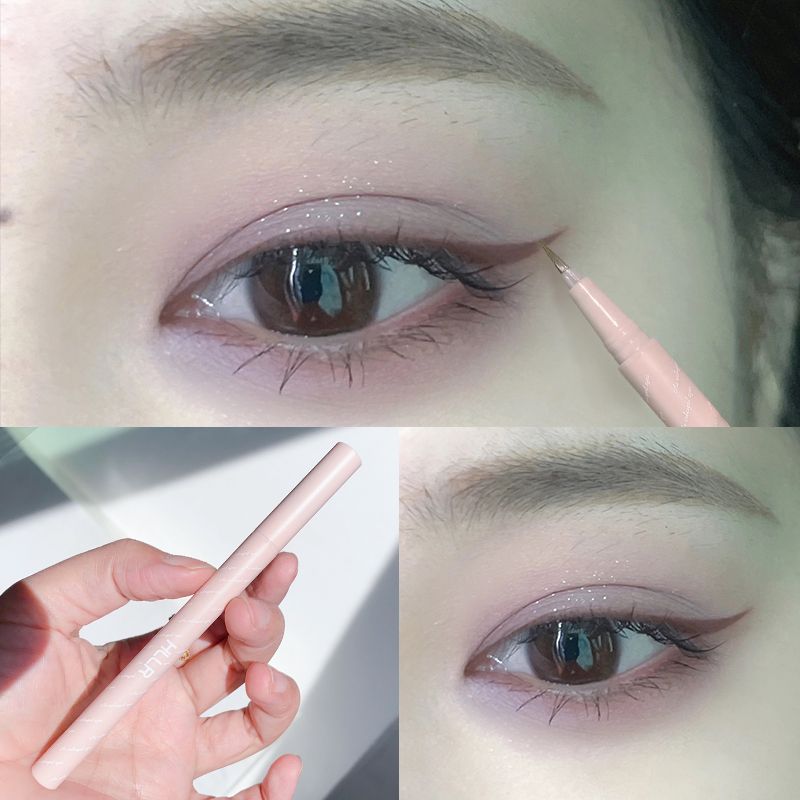 眼線筆極細頭睫毛臥蠶筆提亮二合一漫畫陰影防水持久不易暈染自然