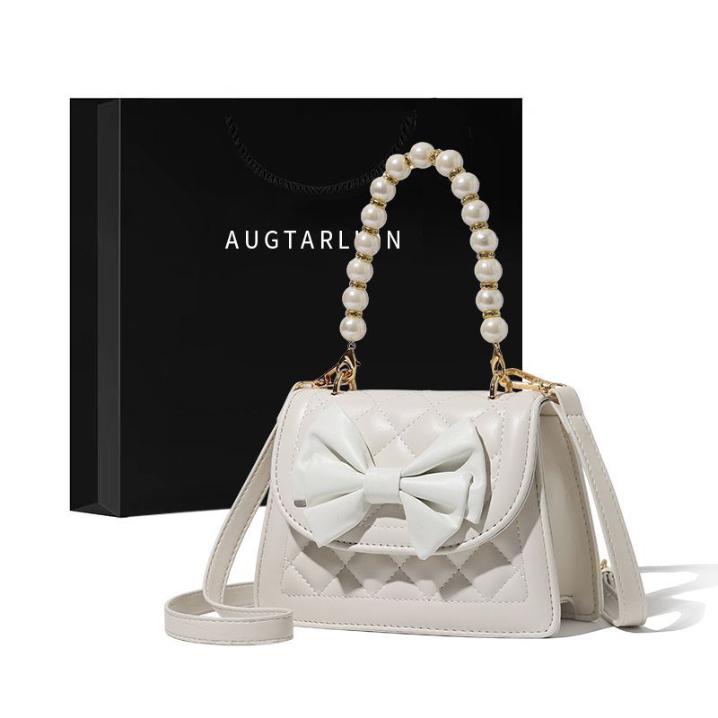AUGTARLION small bag female 2023 new high-end all-match texture niche design sense portable messenger bag