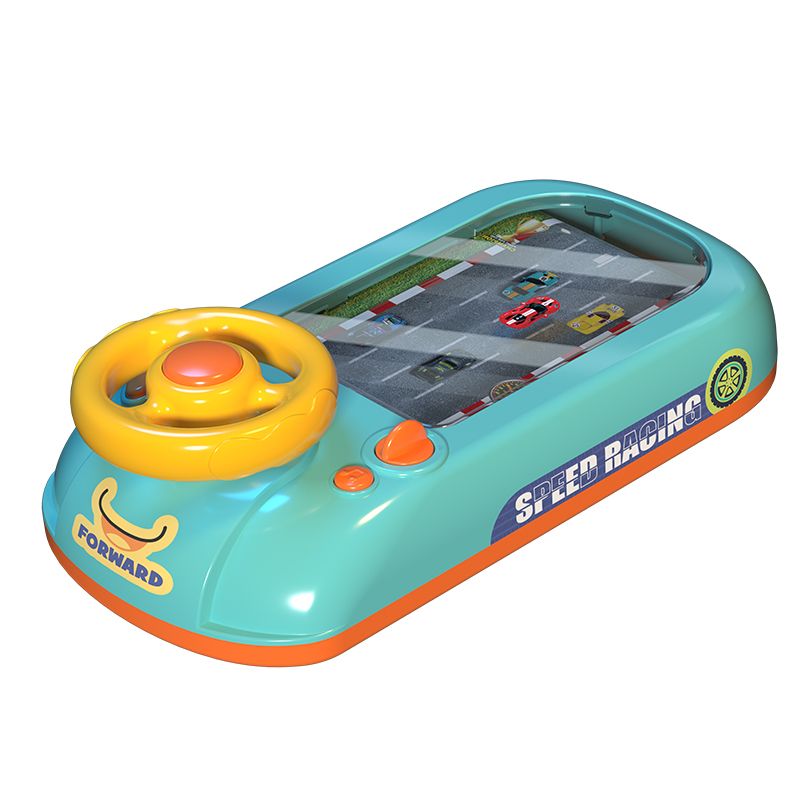 儿童方向盘玩具模拟驾驶男孩开发智力赛车太空游戏机生日礼物3岁6