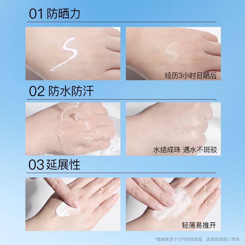 spf30防曬霜防水防汗女美白面部防紫外線隔離防曬乳官方旗艦店