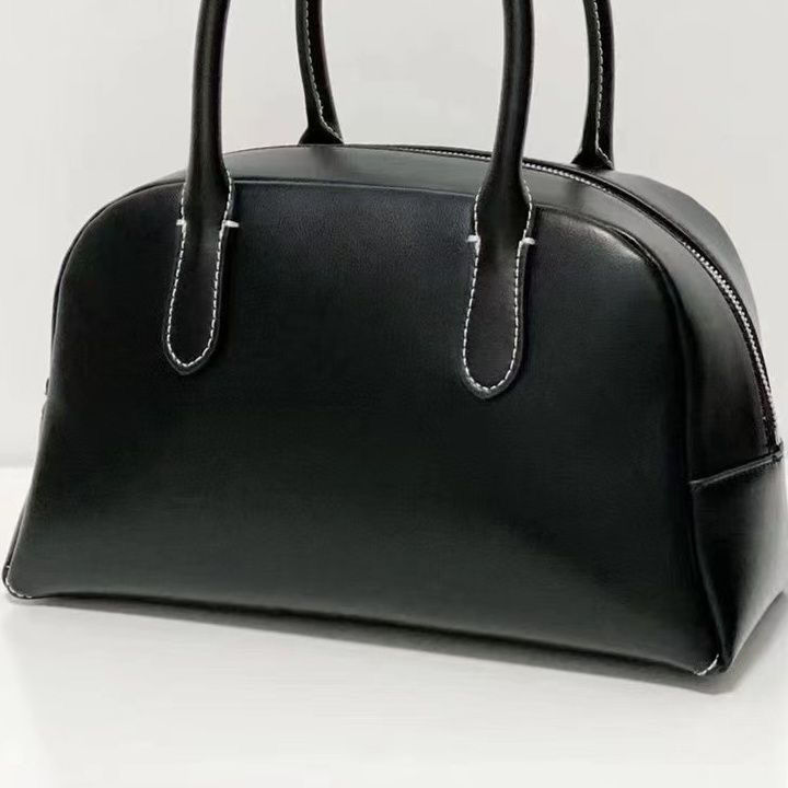 Korean high-end handbag ins blogger with the same style super popular handbag retro commuter women's bag tote bag