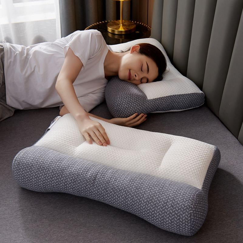 日本骨科牵引颈椎枕头护颈椎助睡眠枕芯一对装家用夏季睡觉专用男
