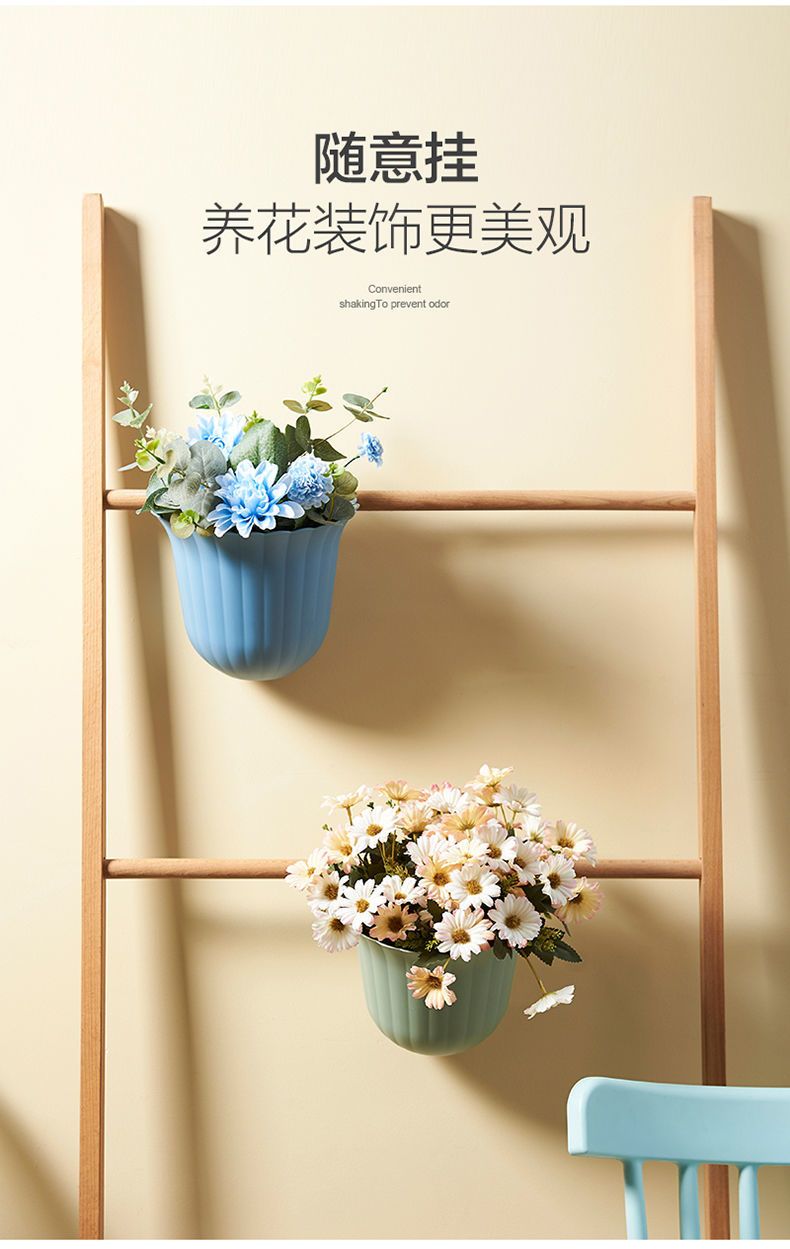 抽屉挂门厨房床头柜小型花朵挂式垃圾桶家用挂柜门花边欧式壁挂