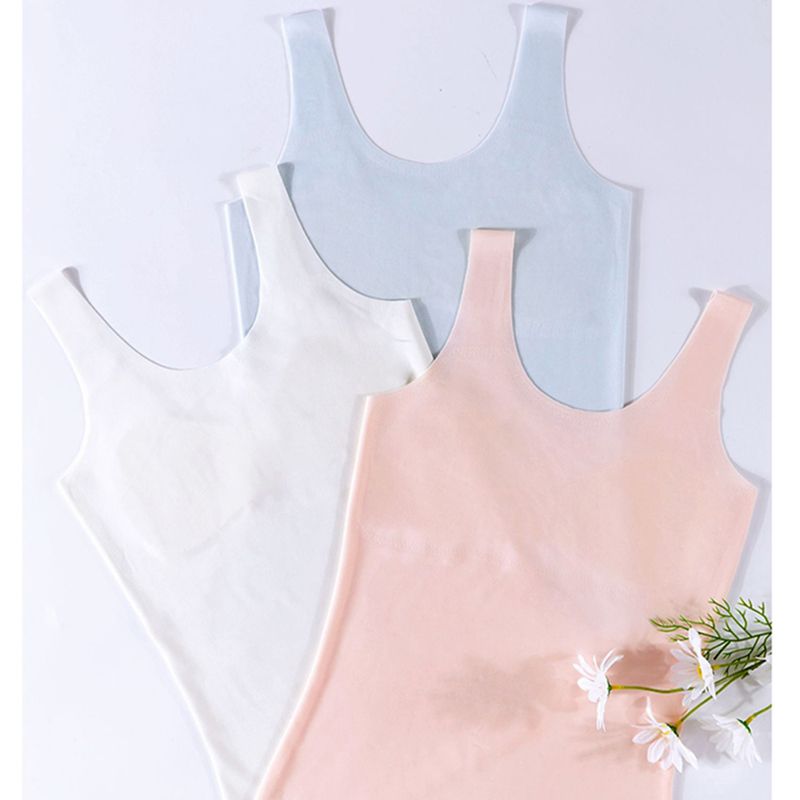 Development period children's underwear female summer student anti-convex small vest girl junior high school growth model sling female inner wear