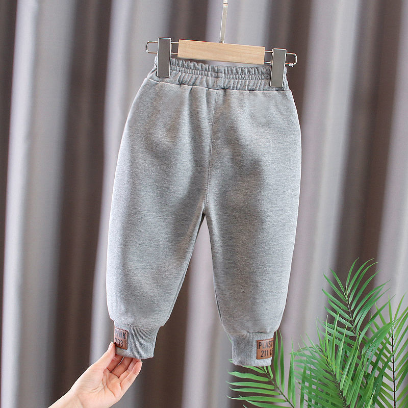 Boys trousers spring and autumn new children's trousers girls trousers baby handsome outerwear sports pants children's casual pants