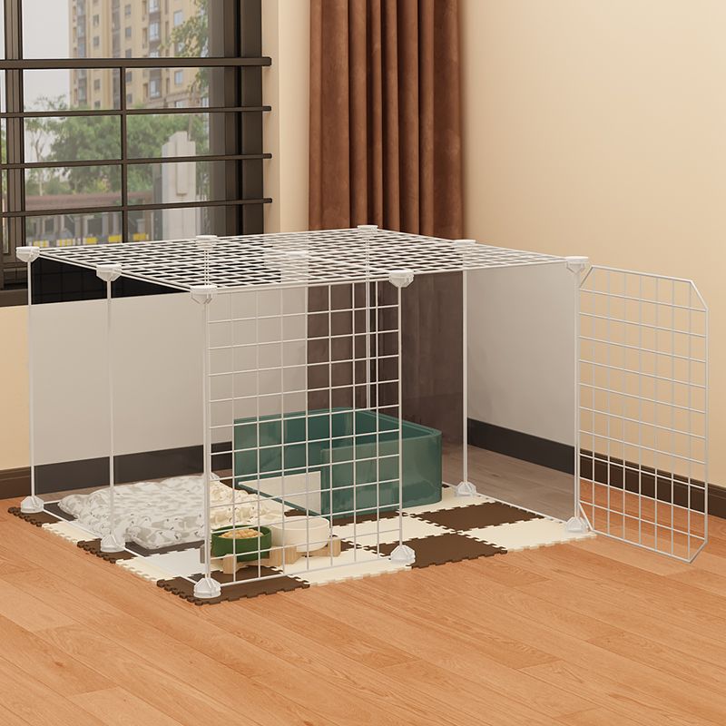 猫狗宠物围栏室内栅栏自由组合猫笼狗笼子防越狱训练厕所中小型犬