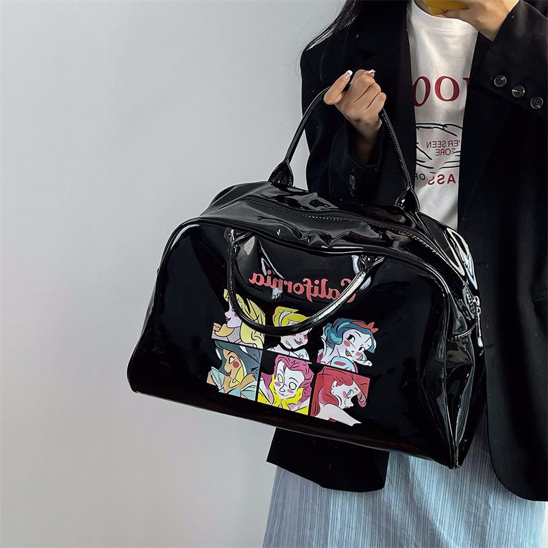 2K Spice Girls Childlike Print Girl Retro Vintage Bag Female Large Capacity Travel Bag Gym Bag Tote Bag