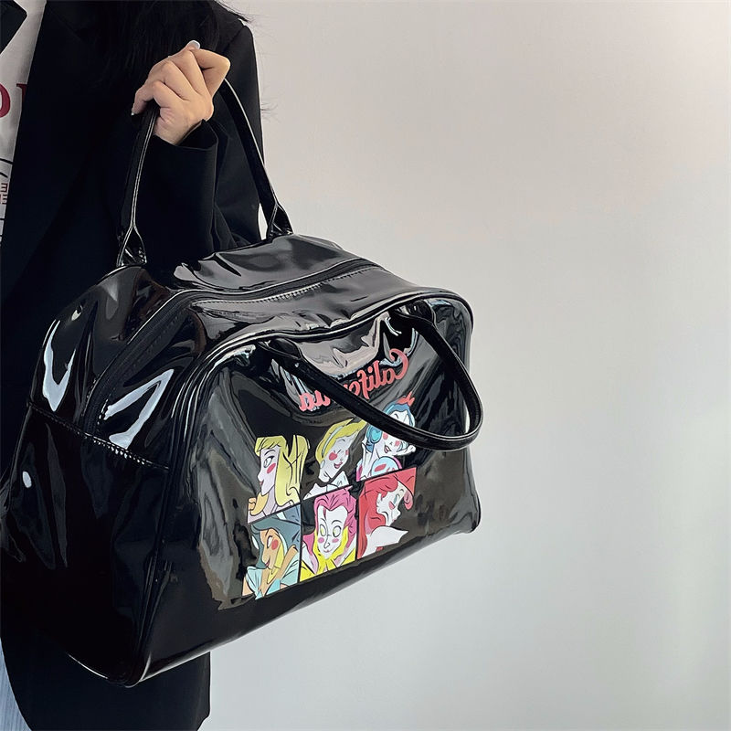 2K Spice Girls Childlike Print Girl Retro Vintage Bag Female Large Capacity Travel Bag Gym Bag Tote Bag