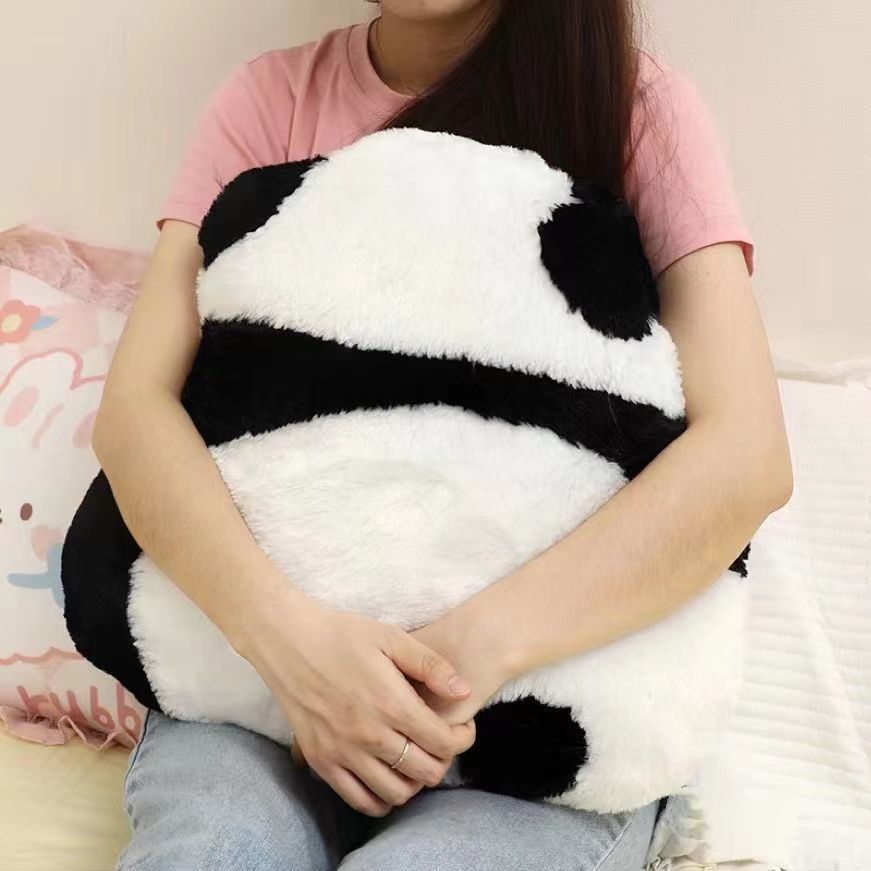 熊猫抱枕玩偶可爱沙发宿舍学生床头睡觉靠背垫靠枕办公室靠垫腰靠