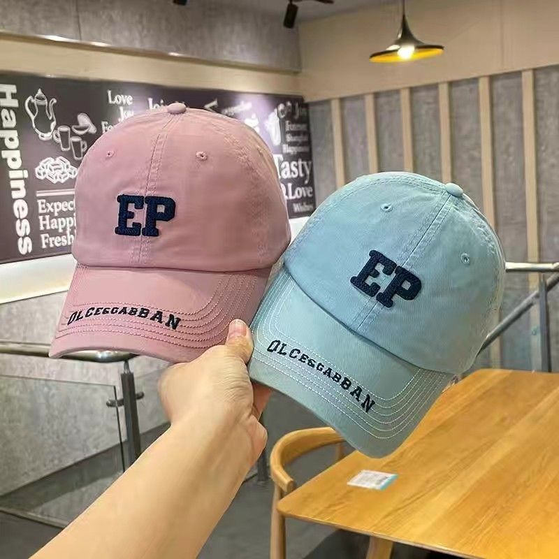Street fashion hat type super good baseball hat female soft top couple foreign style small fragrant wind curved eaves peaked cap male