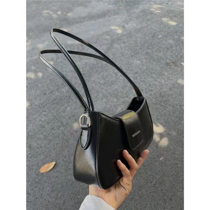高級感中古包vintage復古手提包小眾腋下包通勤包百搭單肩斜挎包
