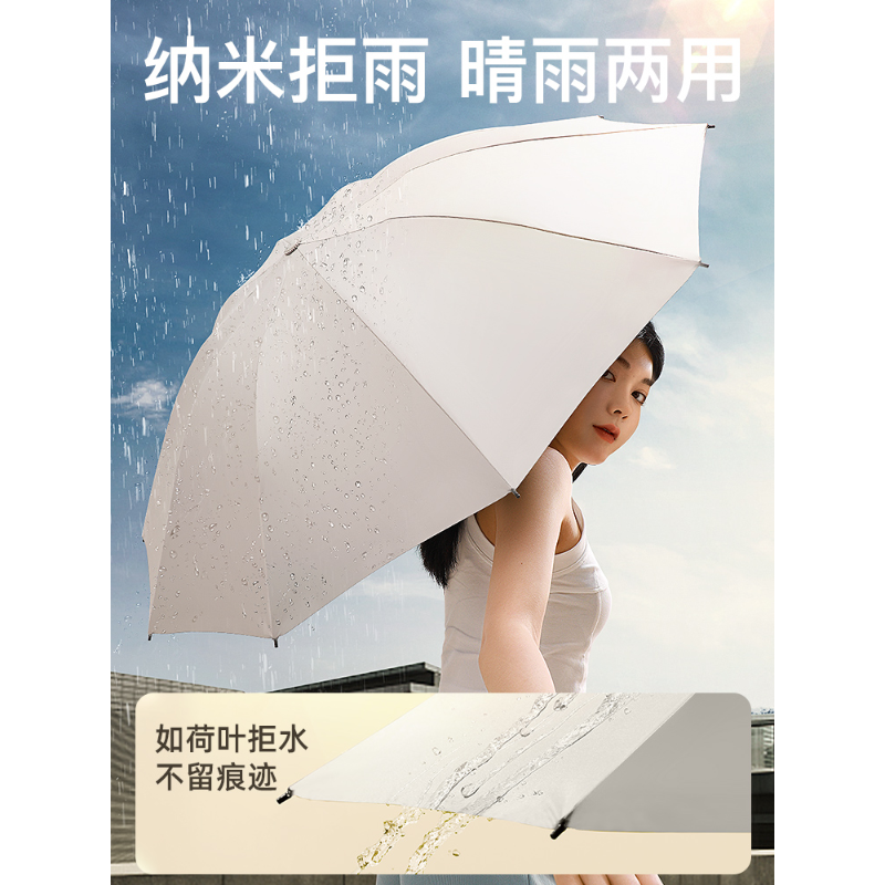 全自动折叠雨伞结实耐用大号晴雨两用加固抗风男女双人遮阳防晒伞