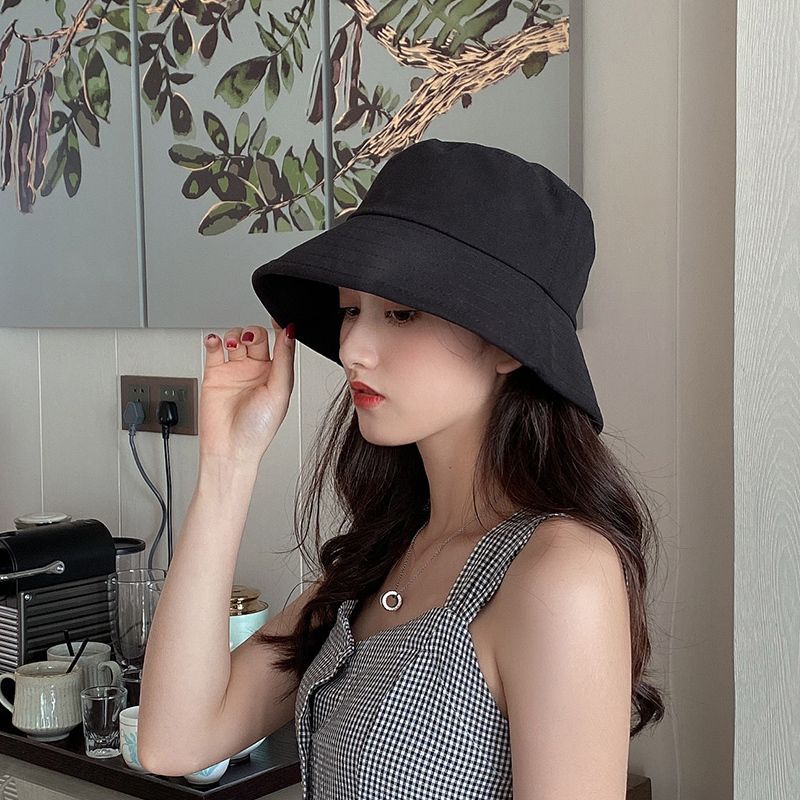 Fisherman hat women's summer all-match sun hat 2023 new face-covering sun hat anti-ultraviolet spring and autumn sun hat