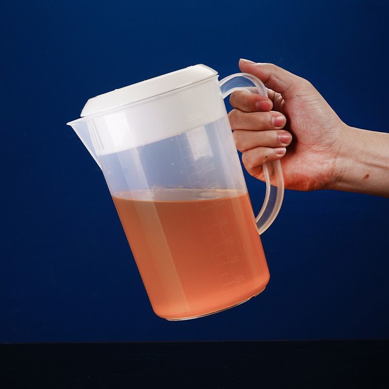 商用冷水壶塑料茶壶凉水壶大容量凉水杯奶盖壶果汁壶奶茶店耐高温