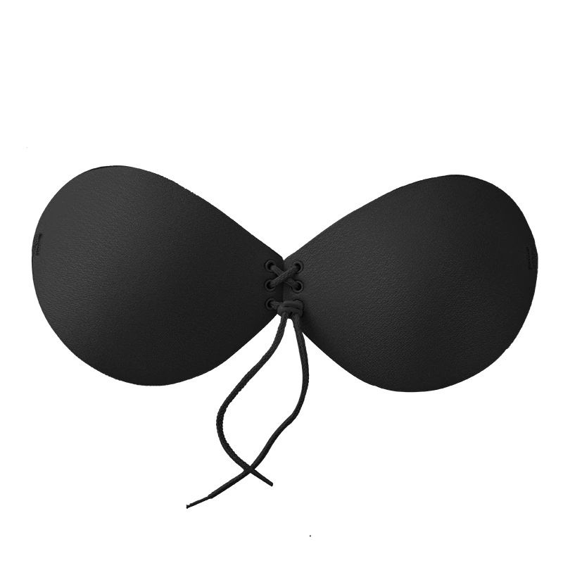 Flat-breasted breast stickers gather up thickened wedding photos strapless underwear non-slip invisible bra big washable