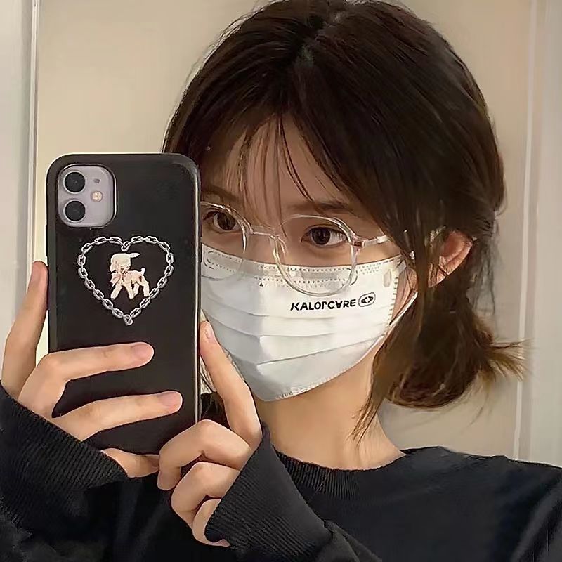 透明框眼鏡女近視可配有度數韓版潮網紅圓臉顯臉小ins風素顏大框