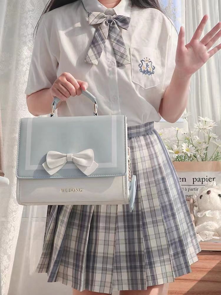原創痛包日系手提斜挎透明百搭女日常微小食量【小海風】