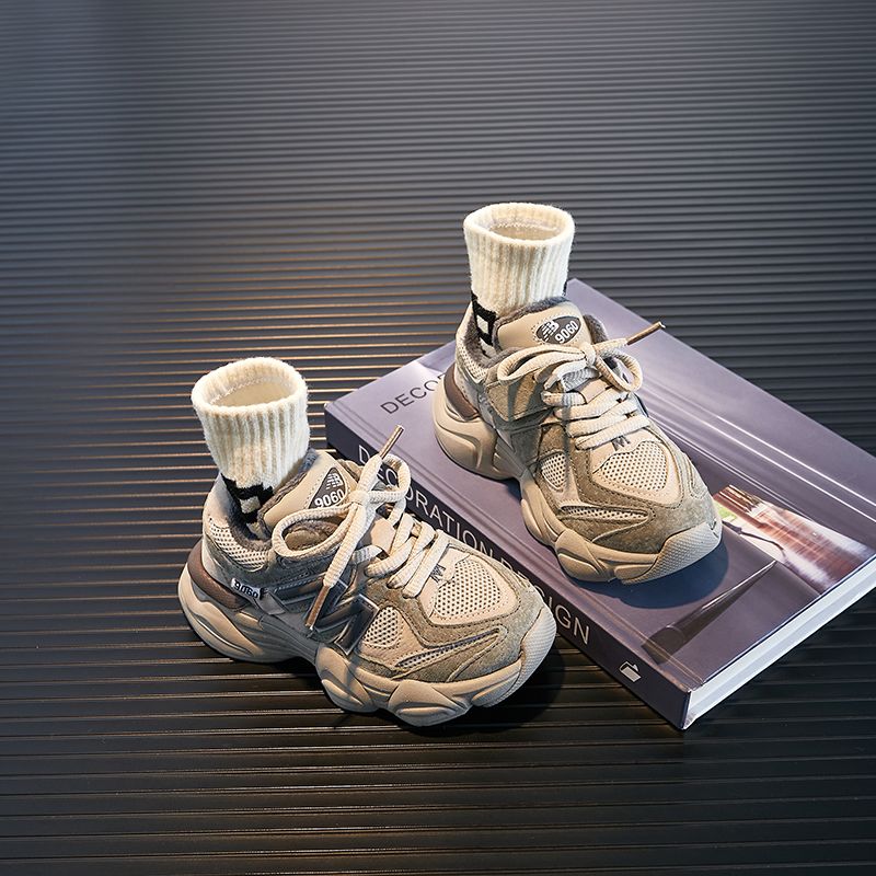 Girls' Dad Small And Medium-sized 2026 Spring New Children's Sports Boys' Shoes, Breathable Baby Shoes_voghion.com