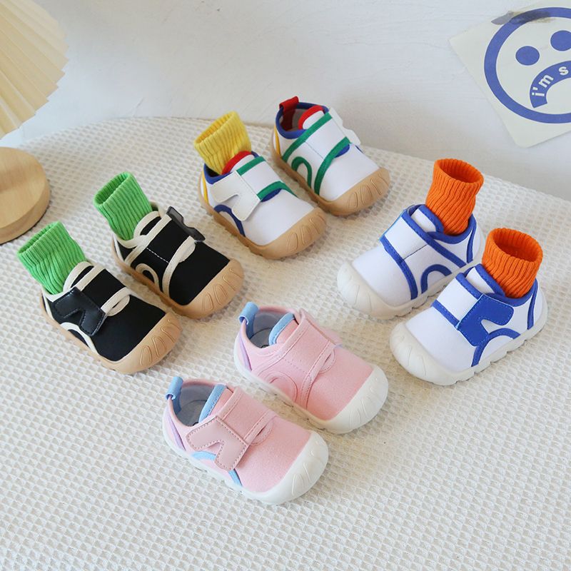 春季新款宝宝鞋子1-3岁2婴幼儿学步鞋软底女童魔术贴男幼儿园小孩