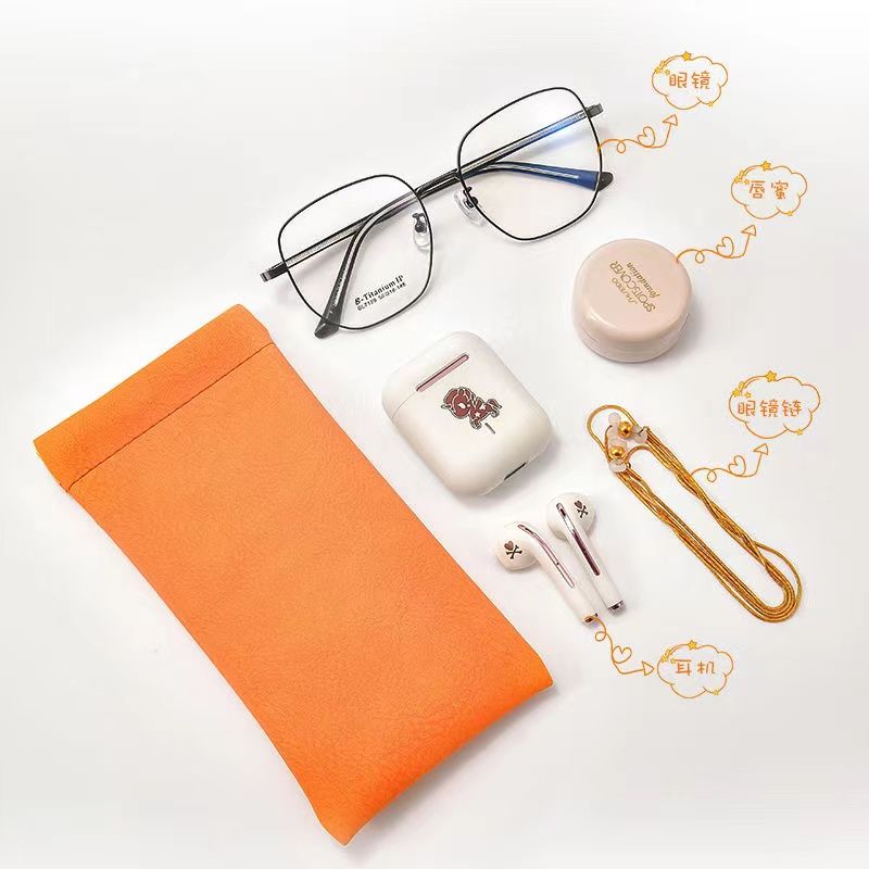 便携眼镜袋墨镜太阳镜收纳盒磁吸抗压放近视眼睛包自动闭合保护套