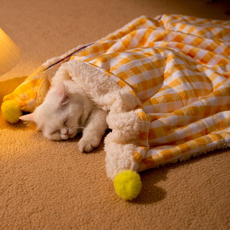 Pet blanket, cat blanket, air conditioning blanket, all-season blanket, dog summer sleeping mat, cat litter floor mat for sleeping